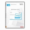 Wii Points Card 2000