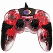 Crystal Pad Glow Controller Rood voor Playstation 2